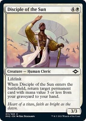 Disciple of the Sun 011/303
Modern Horizons 2 Singles (español)