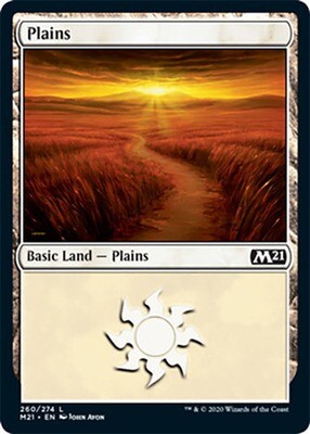 Plains 260/274
Magic 2021 (M21) Singles