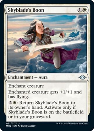 Skyblade&#39;s Boon 031/303 - Modern Horizons 2 Singles