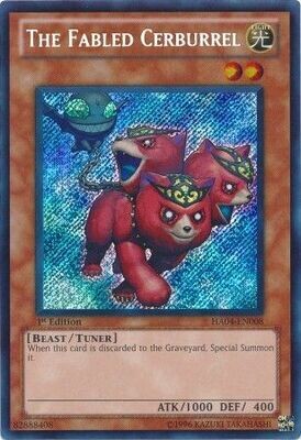 The Fabled Cerburrel - HA04-EN008 - Secret Rare 1st Edition
Hidden Arsenal 4: Trishula&#39;s Triumph [HA04] 1st Edition Singles