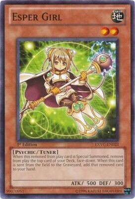 Esper Girl - EXVC-EN023 - Common 1st Edition Extreme Victory 1st Edition Singles