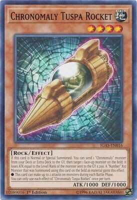 Chronomaly Tuspa Rocket - IGAS-EN016 - Common 1st Edition Ignition Assault 1st Edition Singles