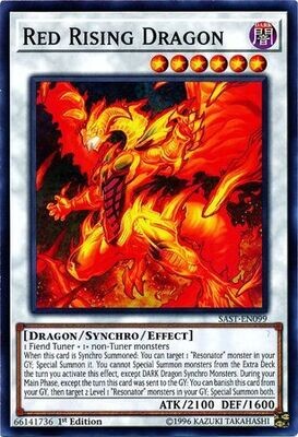 TS Red Rising Dragon - SAST-EN099 - Common 1st Edition
Savage Strike 1st Edition Singles