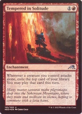 GA Tempered in Solitude 165/302 - Foil
Kamigawa Neon Dynasty Foil Singles