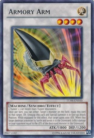 Armory Arm - TU06-EN010 - Rare
Turbo Pack 6 TU06