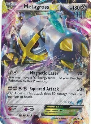 SMetagross EX - XY34 - Ultra Rare Promo
Pokemon XY Promos