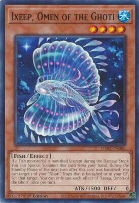 Ixeep, Omen of the Ghoti - DABL-EN086 - Common 1st Edition
Darkwing Blast 1st Edition Singles