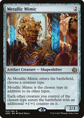 SJ Metallic Mimic
Aether Revolt
English
Non-foil