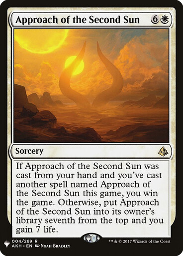SJ Approach of the Second Sun
Planeswalker Symbol Reprints
English
Non-foil