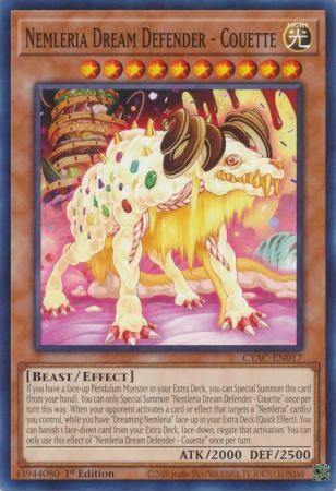 Nemleria Dream Defender - Couette - CYAC-EN017 - Common 1st Edition Cyberstorm Access 1st Edition Singles (espanol)