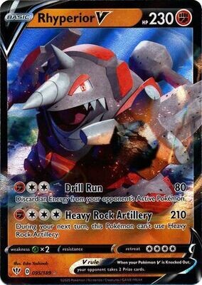 Rhyperior V - 095/189 - Ultra Rare
Sword &amp; Shield: Darkness Ablaze Singles