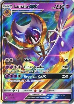 SJ Lunala GX - SM103 - Promo
Pokemon Sun &amp; Moon Promos