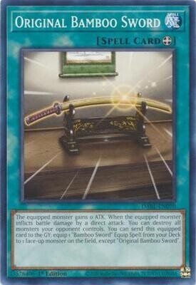 Original Bamboo Sword - DABL-EN070 - Common 1st Edition Darkwing Blast 1st Edition Singles