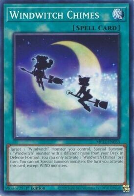 Windwitch Chimes - MP22-EN033 - Common 1st Edition 2022 Mega-Tin: Pharaoh&#39;s Gods 1st Edition Singles