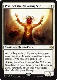 Priest of the Wakening Sun 027/279
Ixalan Singles
