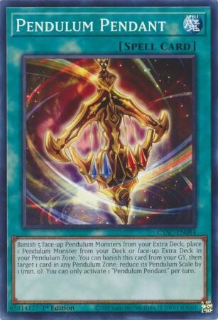Pendulum Pendant - CYAC-EN084 - Common 1st Edition Cyberstorm Access 1st Edition Singles (espanol)