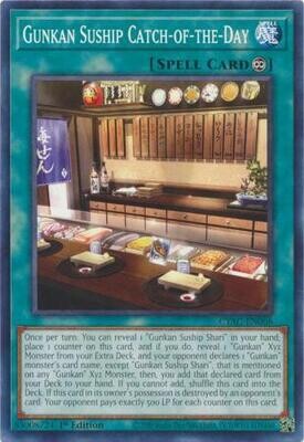 Gunkan Suship Catch-of-the-Day - CYAC-EN066 - Common 1st Edition Cyberstorm Access 1st Edition Singles (español)