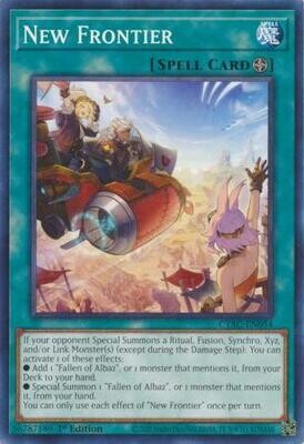 New Frontier - CYAC-EN054 - Common 1st Edition Cyberstorm Access 1st Edition Singles