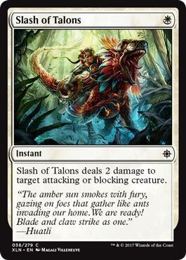 Slash of Talons 038/279 Ixalan Singles