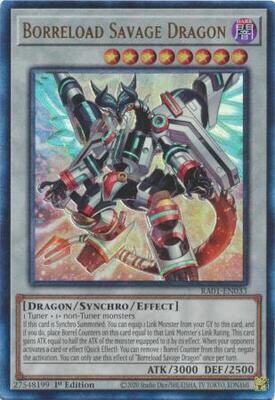 Borreload Savage Dragon - RA01-EN033 - Ultra Rare
25th Anniversary Rarity Collection Singles