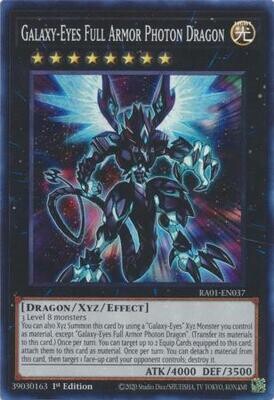 Galaxy-Eyes Full Armor Photon Dragon - RA01-EN037 - Super Rare 25th Anniversary Rarity Collection Singles