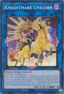 SH SJ Knightmare Unicorn (alternate art) - RA01-EN043 - Super Rare
25th Anniversary Rarity Collection Singles