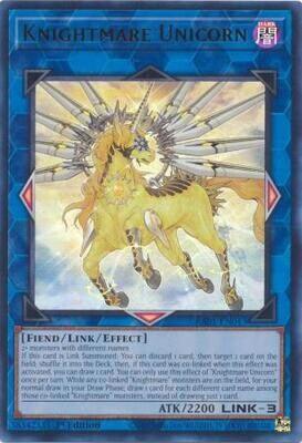SH Knightmare Unicorn - RA01-EN043 - Ultra Rare 25th Anniversary Rarity Collection Singles