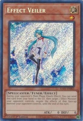 SH SJ Effect Veiler - RA01-EN003 - Secret Rare
25th Anniversary Rarity Collection Singles