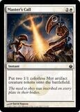 Master&#39;s Call
Mirrodin Besieged Singles (español)