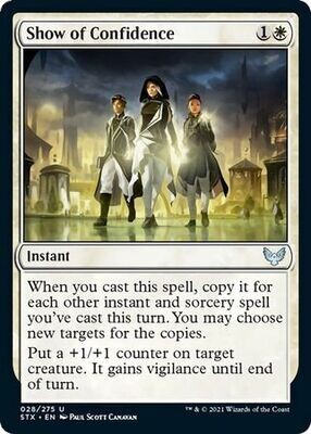 Show of Confidence 028/275
Strixhaven: School of Mages Singles