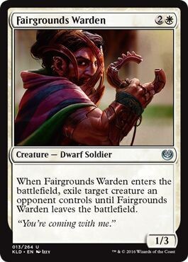Fairgrounds Warden 013/264
Kaladesh Singles (español)