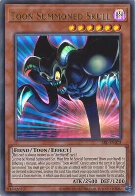 Toon Summoned Skull - SRL-EN073 - Ultra Rare Unlimited (25th Reprint)
Spell Ruler 25th Anniversary Singles