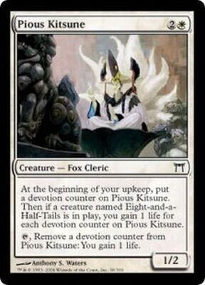 Pious Kitsune Champions of Kamigawa Singles