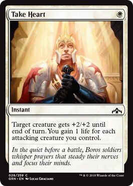 Take Heart 028/259
Guilds of Ravnica Singles