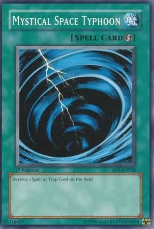 Mystical Space Typhoon - SD5-EN020 - Common 1st Edition Structure Deck: Warrior&#39;s Triumph 1st Edition Singles