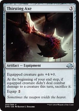 Thirsting Axe 202/205 - Eldritch Moon Singles