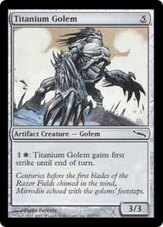 Titanium Golem 263/306 - Mirrodin Singles (Español)
