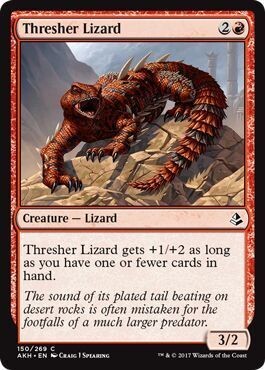 Thresher Lizard 150/269 - Amonkhet Singles (Español)