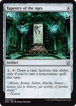 Tapestry of the Ages 246/264 - Dragons of Tarkir Singles (Español)