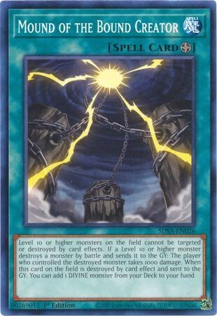 Mound of the Bound Creator - SDSA-EN026 - Common 1st Edition Structure Deck: Sacred Beasts 1st Edition Singles