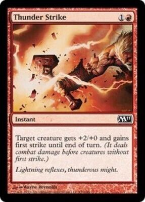 Thunder Strike 157/249 -  Magic 2011 (M11) Singles