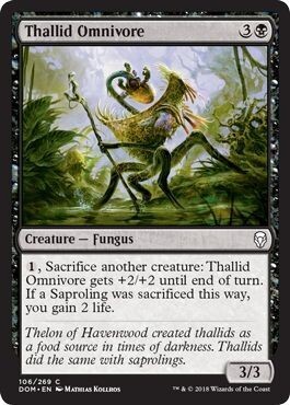 Thallid Omnivore 106/269 - Dominaria Singles