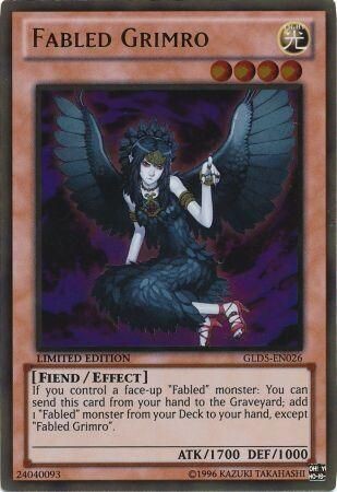 Fabled Grimro - GLD5-EN026 - Gold Rare
Gold Series 5: Haunted Mine [GLD5]