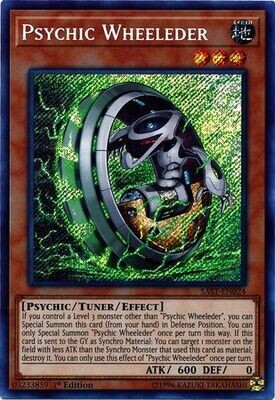 Psychic Wheeleder - SAST-EN024 - Secret Rare 1st Edition
Savage Strike 1st Edition Singles