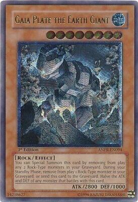 Ultimate Rare - Gaia Plate the Earth Giant - ANPR-EN094 1st Edition
Ancient Prophecy [ANPR] 1st Edition Singles