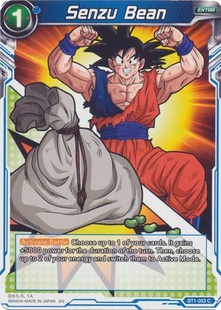 Senzu Bean (Reprint) - BT1-053 - Common
Battle Evolution Booster Singles