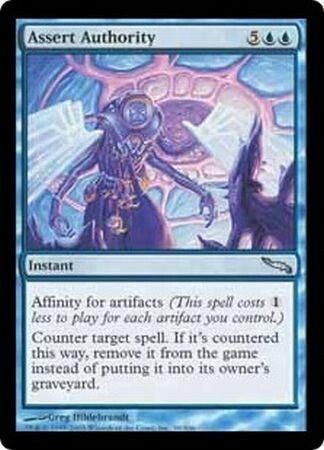 Assert Authority
Mirrodin Singles (español)