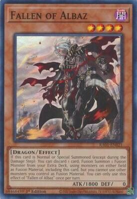 SJ Fallen of Albaz - RA01-EN021 - Super Rare
25th Anniversary Rarity Collection Singles