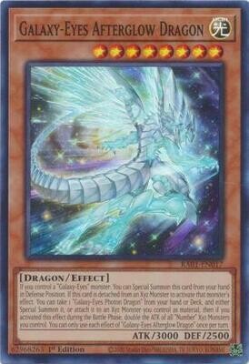 SJ Galaxy-Eyes Afterglow Dragon - RA01-EN017 - Super Rare
25th Anniversary Rarity Collection Singles