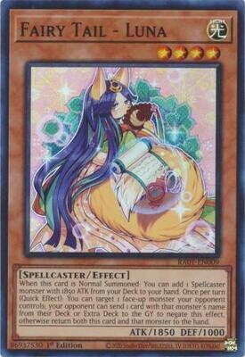 SJ Fairy Tail - Luna - RA01-EN009 - Super Rare
25th Anniversary Rarity Collection Singles